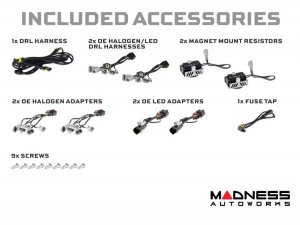 Toyota Tacoma LED Head Lights - XB EVO Hybrid Series - Morimoto (2016-2023) Toyota Tacoma LED Head Lights - XB EVO Hybrid Series - Morimoto (2016-2023)